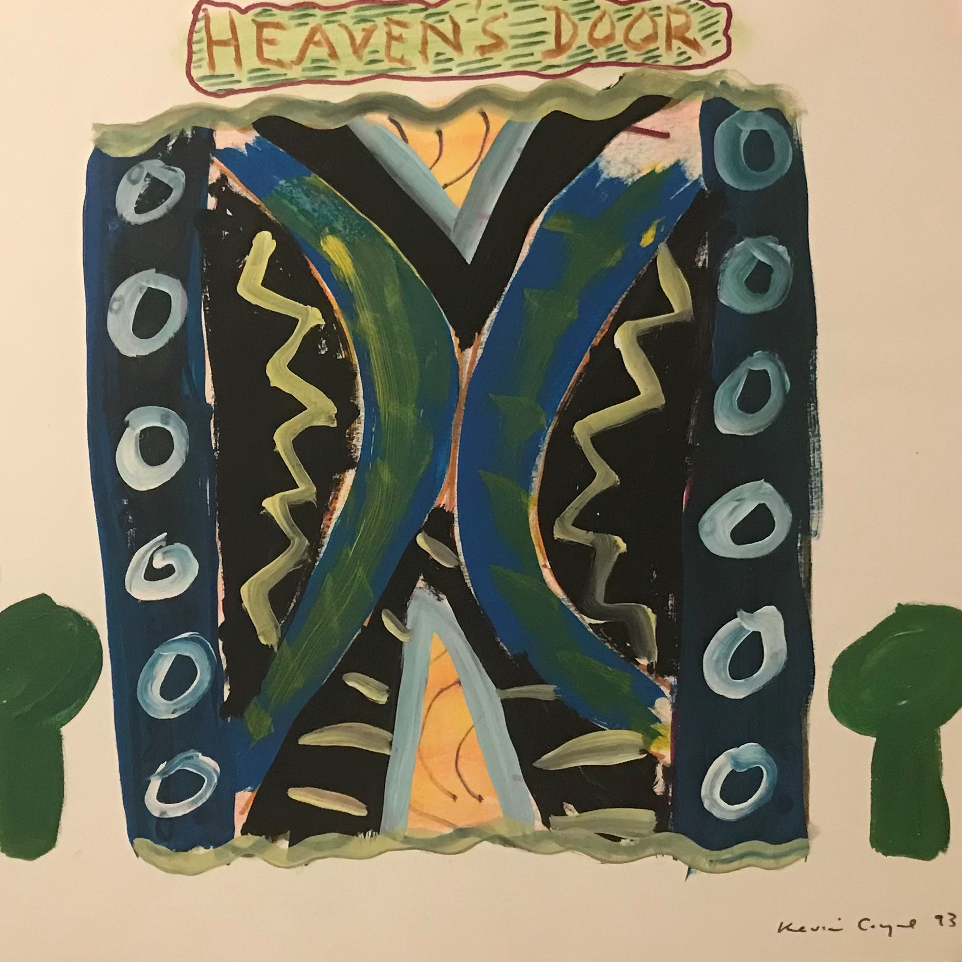 Heaven´s Door/An der Himmelstür – Aquarelle von Kevin Coyne (1944 – 2004)