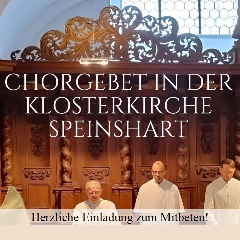 Chorgebet in der Klosterkirche Speinshart